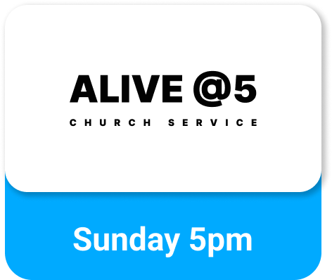Alive @5 church service icon